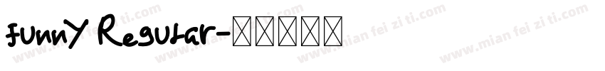 funny Regular字体转换